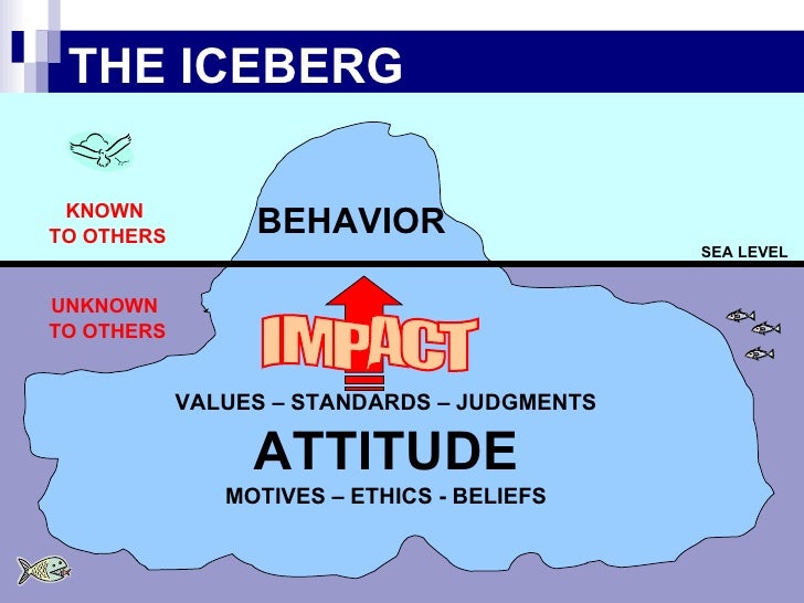 Attitude Iceberg