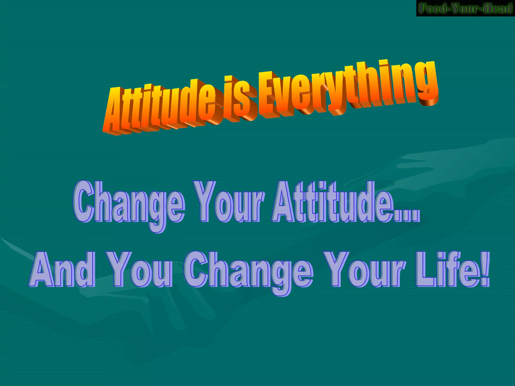 attitude-is-everything-ppt