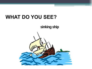 WHAT DO YOU SEE?
 