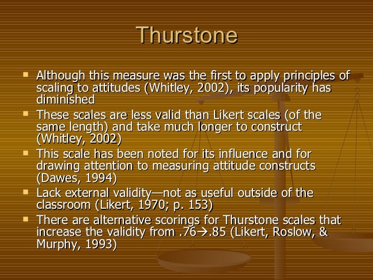 Attitude Measurement