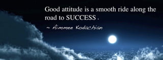Attitude quote