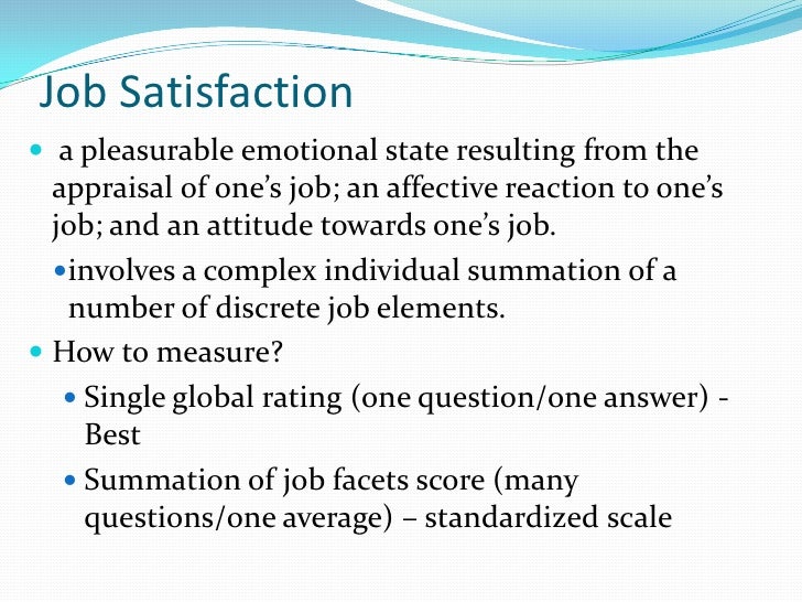 Attitudes And Job satisfaction attitudes-and-job-satisfaction