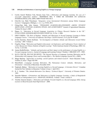 ATTITUDES AND MOTIVATIONS IN LEARNING ENGLISH AS A FOREIGN LANGAUGE | PDF