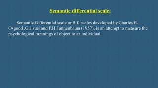 Sematic Diff Scale Comprehensive Guide to Attitude Scales and Data Collection in Nursing ...
