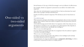 Two Side Strategy Understanding Attitudes Change and Persuasion: Key Models and ...