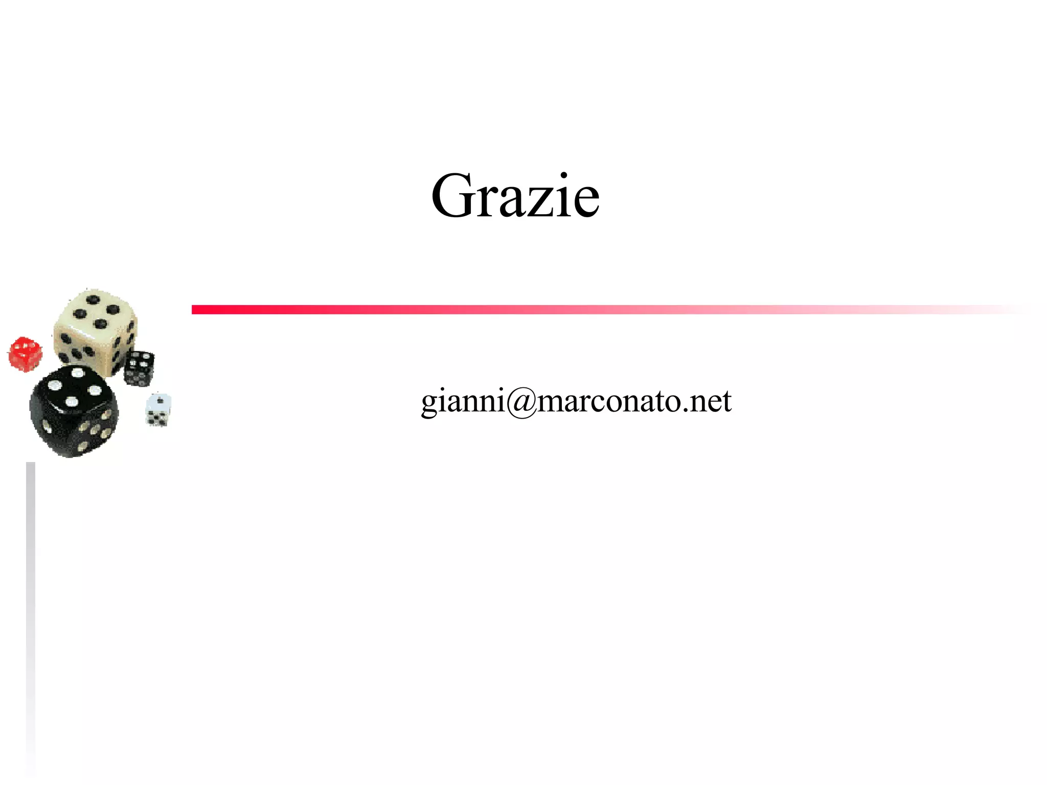 Grazie  [email_address] 
