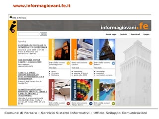 www.informagiovani.fe.it 
