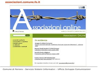 associazioni.comune.fe.it 