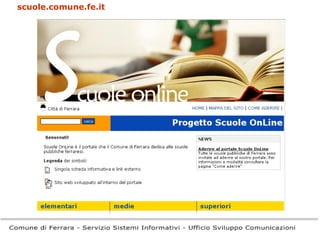 scuole.comune.fe.it 