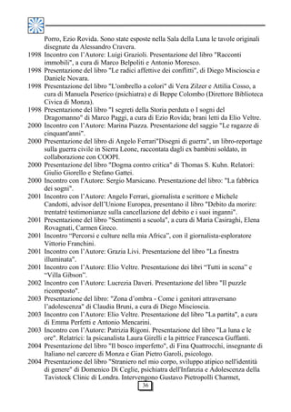 Attività del CCR Monza dal 1981 al 2014 | PDF