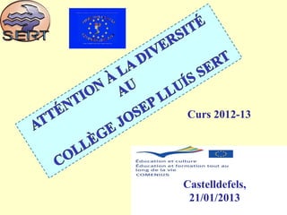 1
Curs 2012-13
Castelldefels,
21/01/2013
 