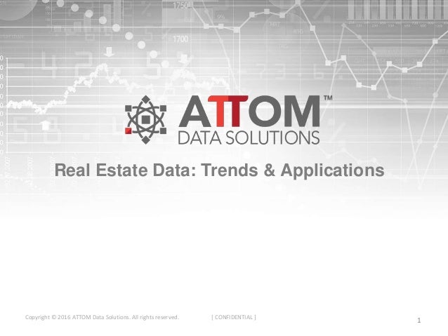 Real Estate Data Trends Applications