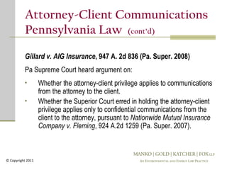 Attorney client privilege | PPT