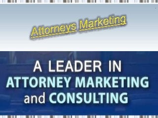 Attorneys marketing