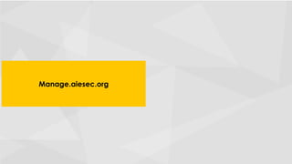 Manage.aiesec.org

 
