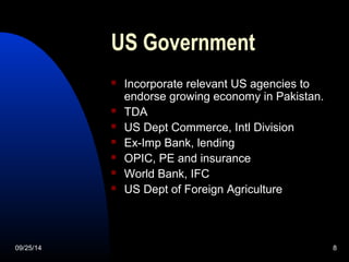 Attracting fdi for pakistan | PPT