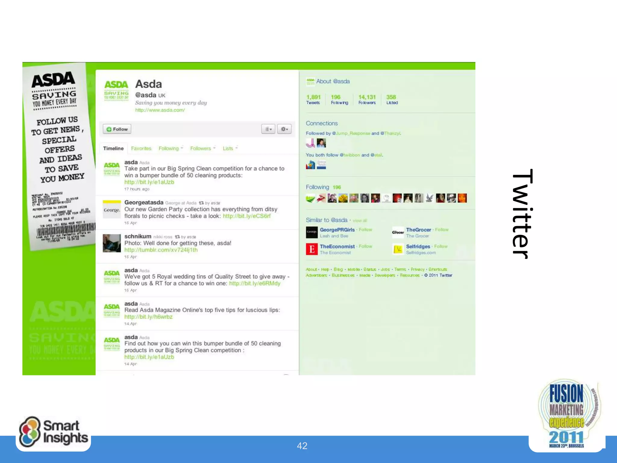 Twitter
          42
 