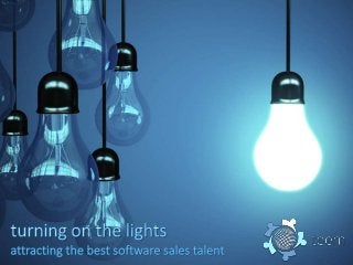 How do you attract the best software sales talent?