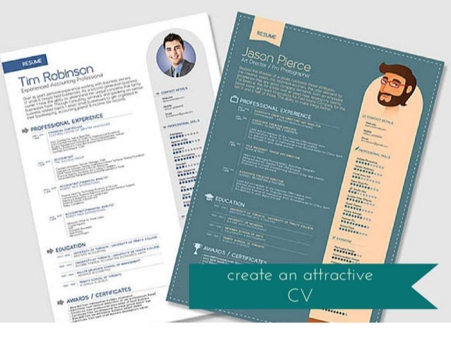 attractive curriculum vitae