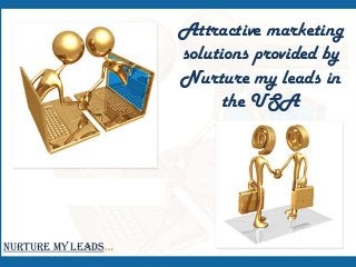 Attractive marketing
solutions provided by
Nurture my leads in
the USA

Nurture My Leads…

 