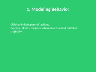 The Crucial Role of Parents in Shaping Children's Moral Development ...