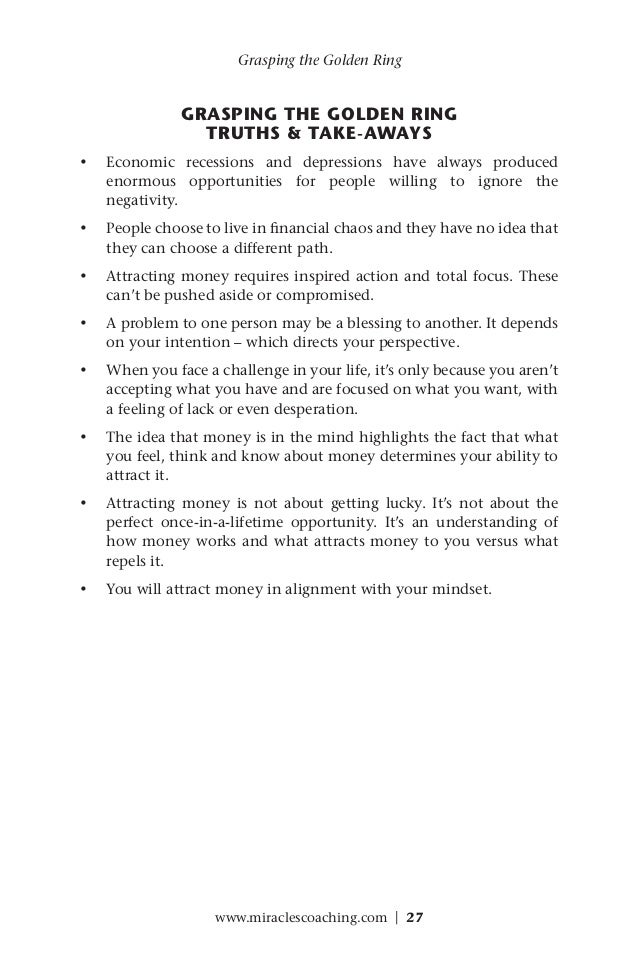 Attracting Miracles