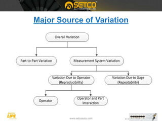 Major Source of Variation
 