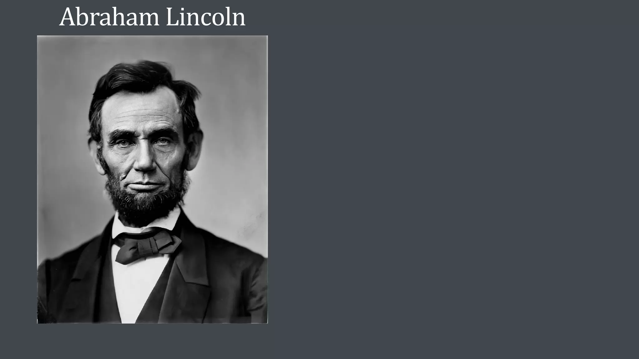 Abraham Lincoln