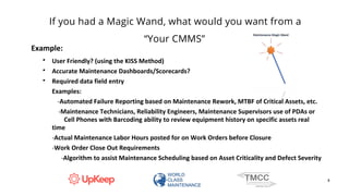 Key Attributes and Best Practices for an Effective CMMS Implementation ...