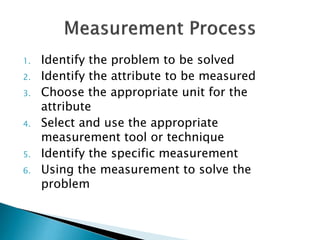 Attributes, units and measurement sense | PPTX