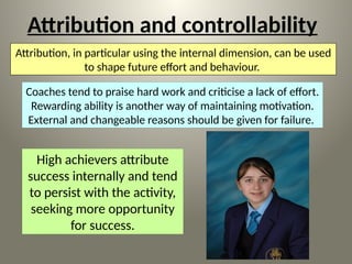CONSEQUENCES OF SPORTS PERFORMANCE IN RELATION TO ATTRIBUTION THEORY | PPT