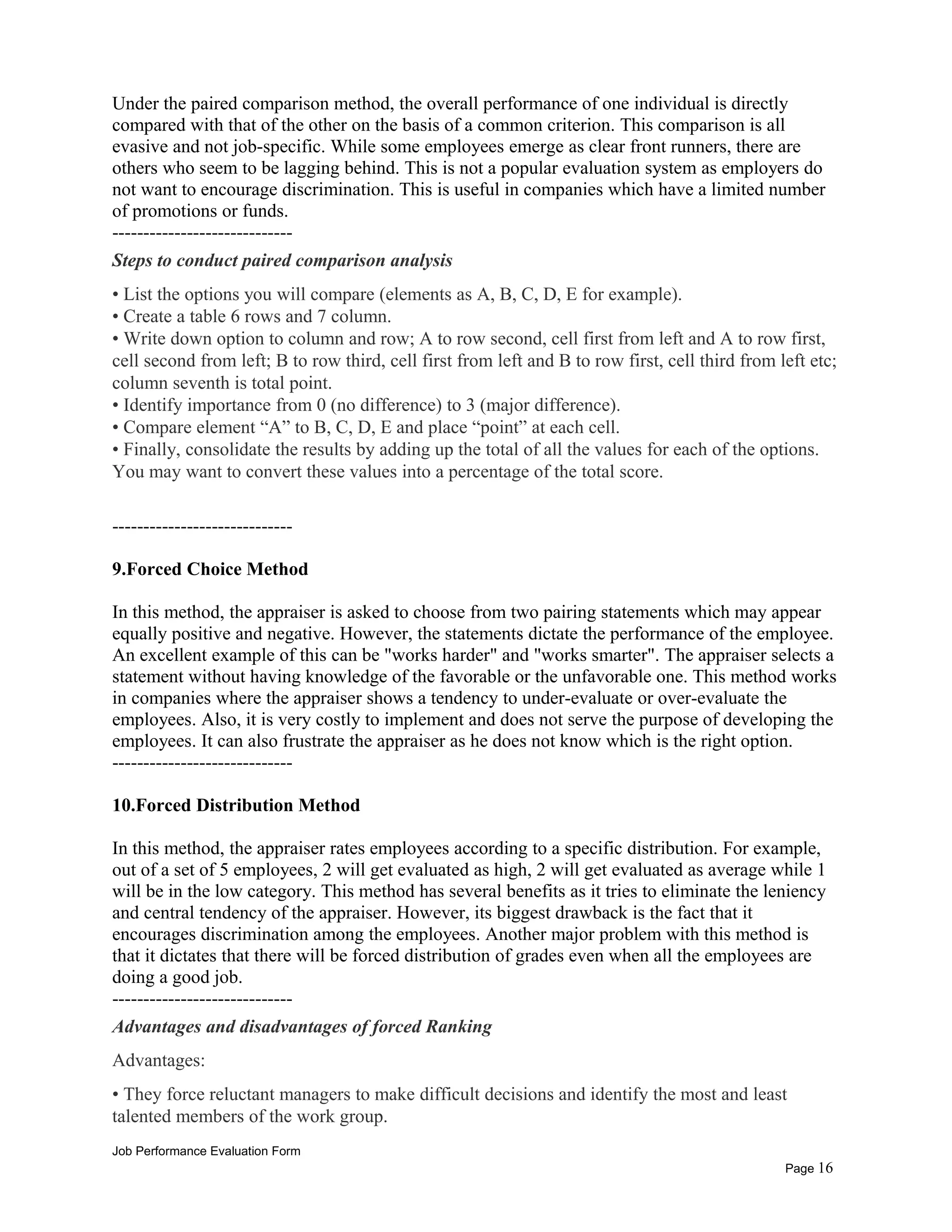 At&t sales representative performance appraisal | DOC