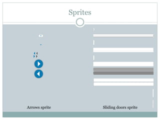 Sprites
Sliding doors spriteArrows sprite
 
