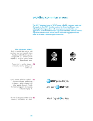 Att signature usage | PDF