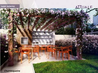 Lazer externo
Churrasqueira
 
