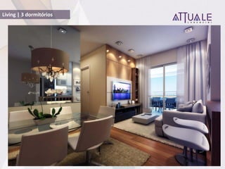 Living | 3 dormitórios
 