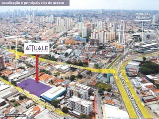 Localização e principais vias de acesso
 