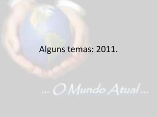 Aquecimento global e efeito estufa: