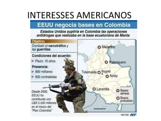 INTERESSES AMERICANOS  