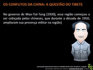 Apresentação elaborada pela Professora FERNANDA BRUM LOPES - Geografia
 