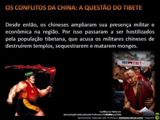 Apresentação elaborada pela Professora FERNANDA BRUM LOPES - Geografia
 