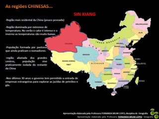 Apresentação elaborada pela Professora FERNANDA BRUM LOPES - Geografia
 