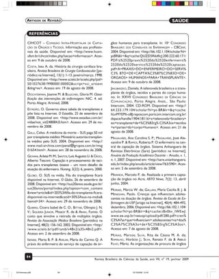 Atuação do enfermeiro na captação de órgãos | PDF