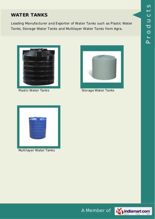 Manufacturing, exporting and supplying Water Tanks & Dustbins. Our