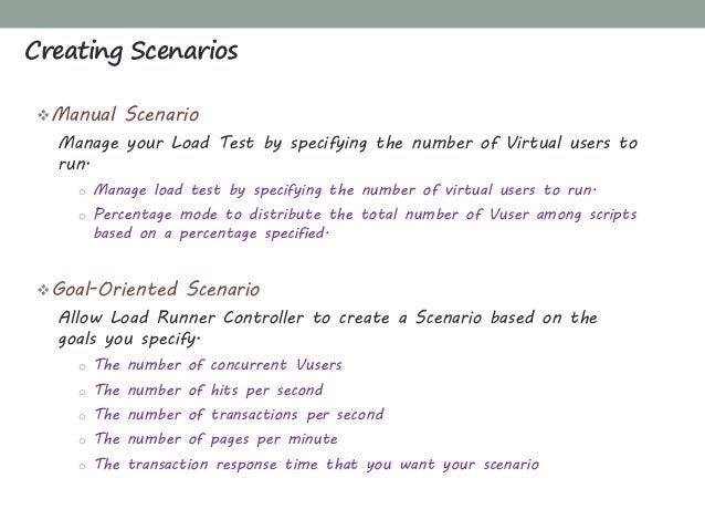 loadrunner resume