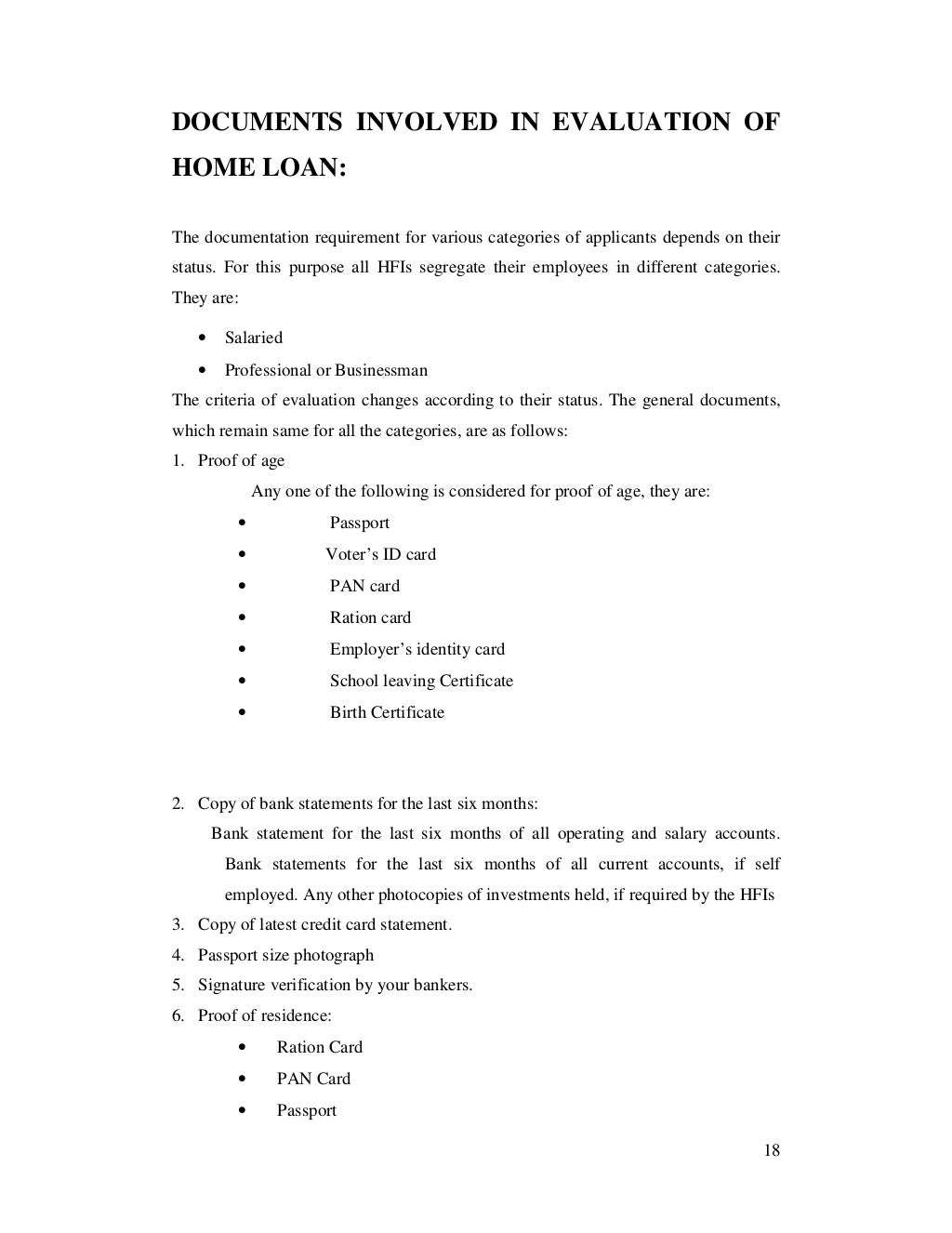 STUDY OF THE PROCEDURE OF DISBURSEMENT OF HOME LOAN OF HDFC BANK IN P…