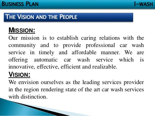 Waterless car wash business plan pdf image