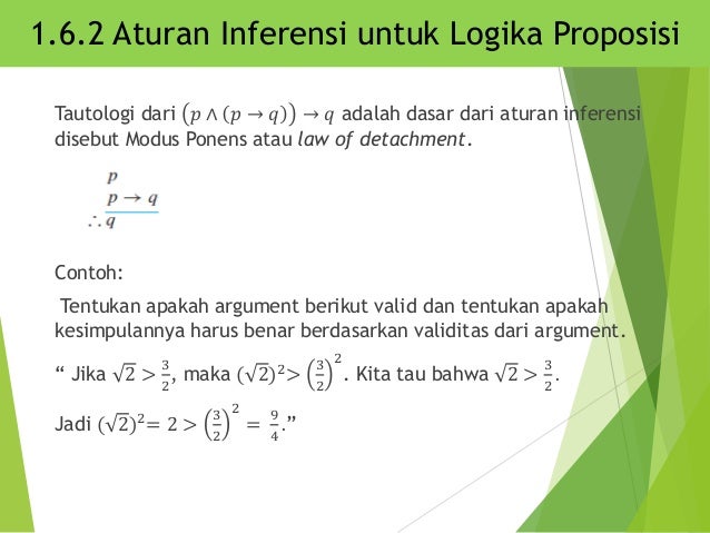Aturan Inferensi Dan Metode Pembuktian