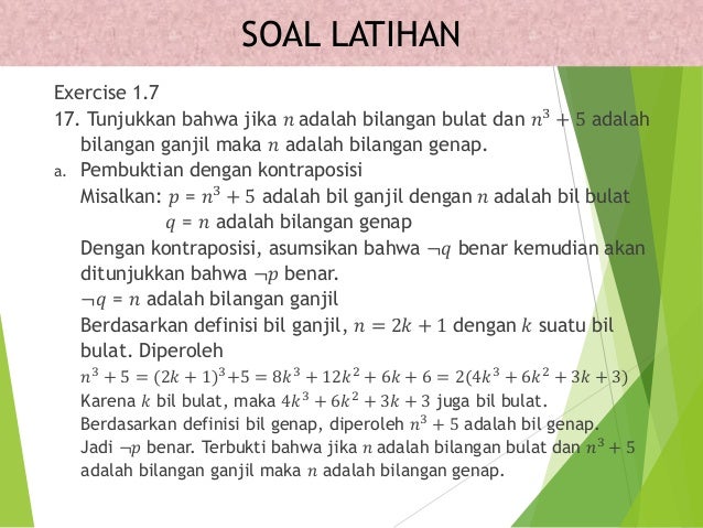 Aturan Inferensi Dan Metode Pembuktian