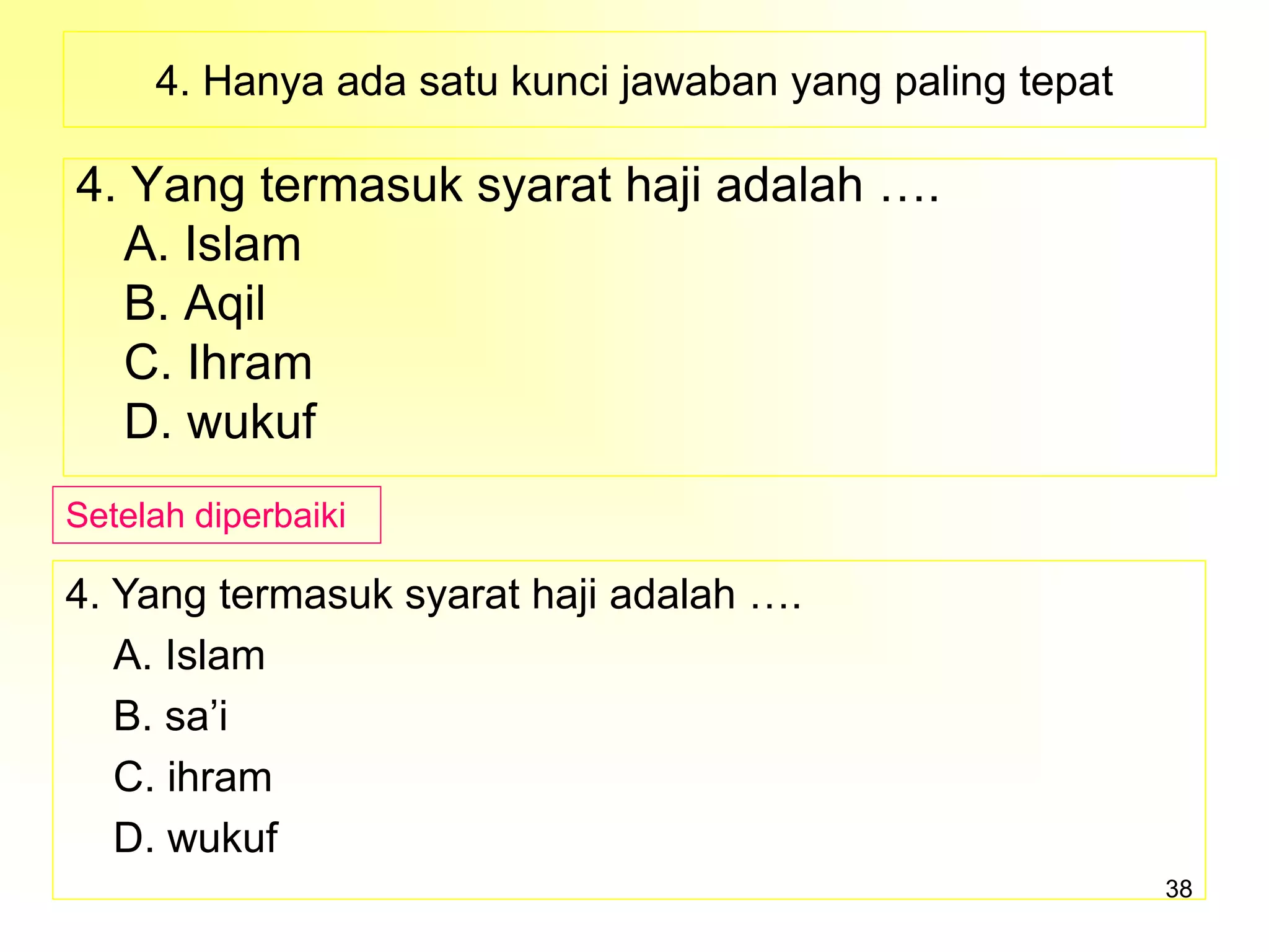 aturan penulisan soal dan latihan lengkap.ppt